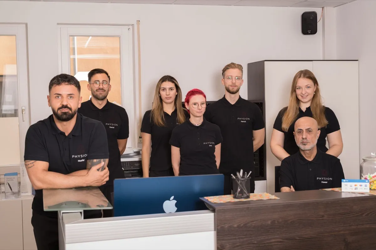 Die Praxisräume von Physion in Heilbronn