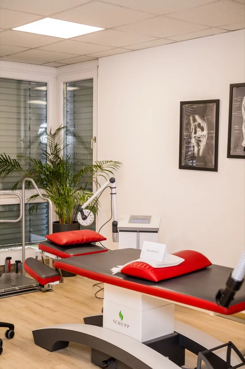 Die Praxisräume von Physion in Heilbronn